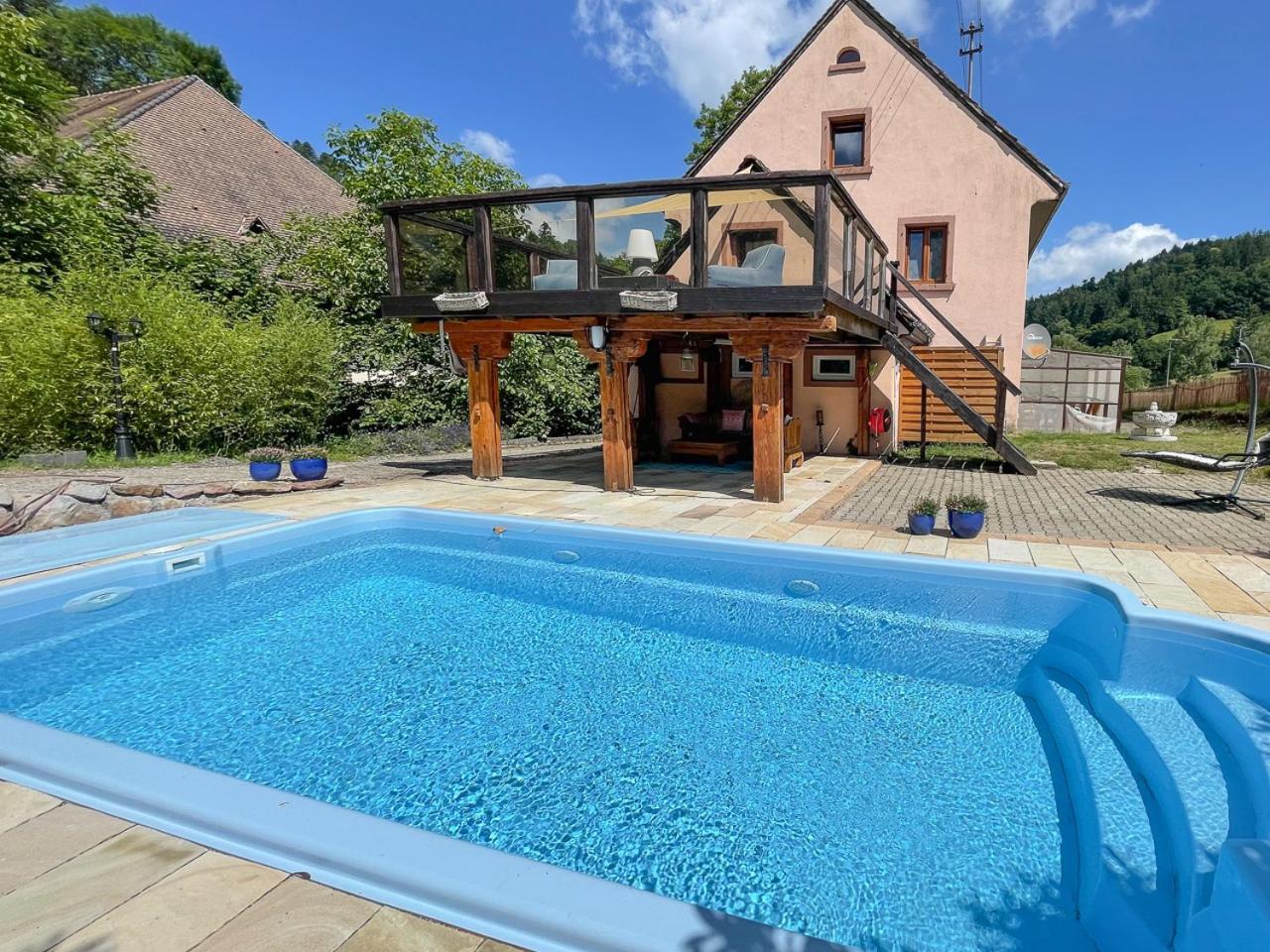 Ferienhaus Kappel Mit Pool Фрайбург Экстерьер фото
